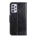 For Samsung Galaxy A73 5G Nappa Texture Horizontal Flip Leather Phone Case(Black)