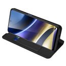For Motorola Moto G51 5G DUX DUCIS Skin Pro Series Horizontal Flip Leather Phone Case(Black)