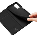 For Motorola Moto G51 5G DUX DUCIS Skin Pro Series Horizontal Flip Leather Phone Case(Black)