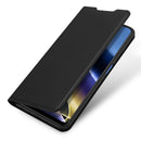 For Motorola Moto G51 5G DUX DUCIS Skin Pro Series Horizontal Flip Leather Phone Case(Black)