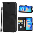 Leather Phone Case For Tecno Spark 8T(Black)
