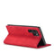 For Samsung Galaxy S22 LC.IMEEKE Soft PU + TPU Magnetic Skin-friendly Feeling Leather Phone Case(Red)