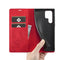 For Samsung Galaxy S22 LC.IMEEKE Soft PU + TPU Magnetic Skin-friendly Feeling Leather Phone Case(Red)
