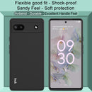 For Google Pixel 6a imak UC-3 Series Shockproof Frosted TPU Phone Case(Black)