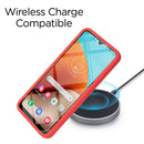 For Samsung Galaxy A32 4G Acrylic + TPU 360 Degrees Full Coverage Shockproof Phone Case(Blue)