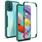 For Samsung Galaxy A51 4G Acrylic + TPU 360 Degrees Full Coverage Shockproof Phone Case(Green)