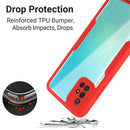 For Samsung Galaxy A51 4G Acrylic + TPU 360 Degrees Full Coverage Shockproof Phone Case(Purple)