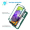 For Samsung Galaxy A52 5G / 4G Acrylic + TPU 360 Degrees Full Coverage Shockproof Phone Case(Black)