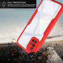 For Samsung Galaxy A71 4G Acrylic + TPU 360 Degrees Full Coverage Shockproof Phone Case(Pink)