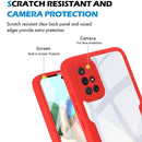 For Samsung Galaxy A71 4G Acrylic + TPU 360 Degrees Full Coverage Shockproof Phone Case(Pink)