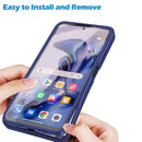 For Xiaomi Mi 11T / 11T Pro Acrylic + TPU 360 Degrees Full Coverage Shockproof Phone Case(Pink)