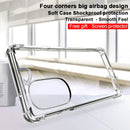 For Motorola Edge X30 imak Airbag TPU Case with Screen Protector(Transparent)