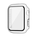 imak PC Case with Tempered Glass Film For Apple Watch Series 7 41mm(Transparent)