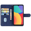 Leather Phone Case For Alcatel 3L 2021 / 1S 2021 / Vodafone Smart V12(Blue)