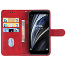 Leather Phone Case For Oukitel WP12 Pro / WP12(Red)