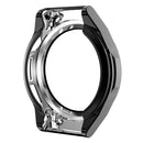 For Huawei Watch GT Runner Full Coverage TPU Electroplating Protective Case Cover(Black)