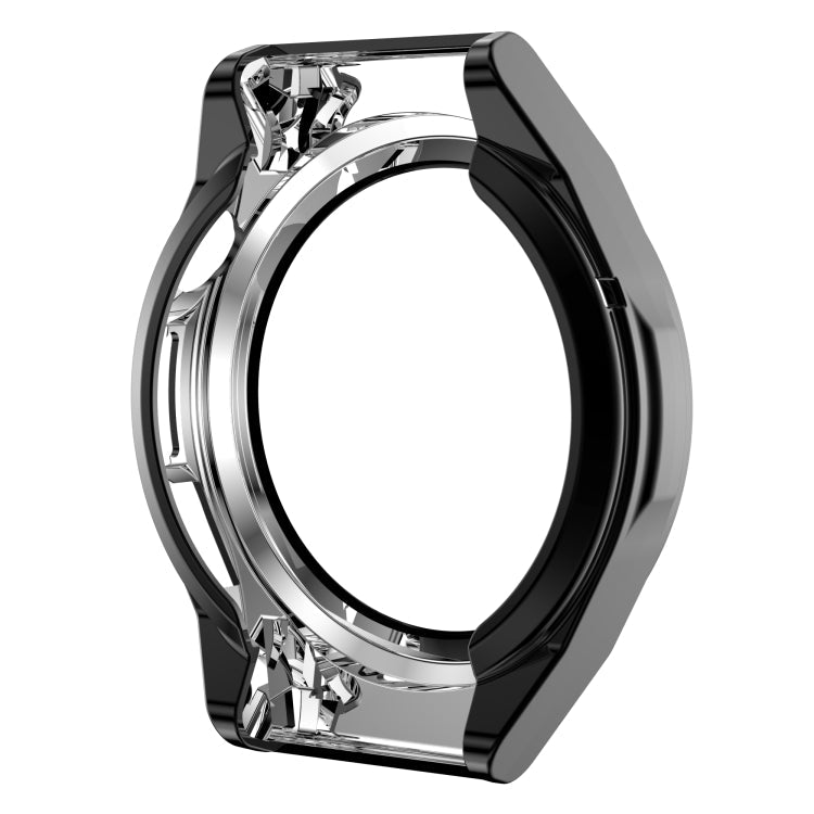 For Huawei Watch GT Runner Full Coverage TPU Electroplating Protective Case Cover(Black)