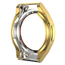 For Huawei Watch GT Runner Full Coverage TPU Electroplating Protective Case Cover(Gold)