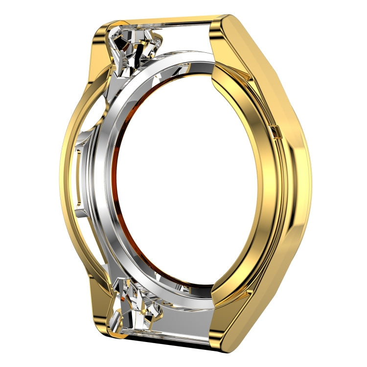 For Huawei Watch GT Runner Full Coverage TPU Electroplating Protective Case Cover(Gold)