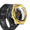For Huawei Watch GT Runner Full Coverage TPU Electroplating Protective Case Cover(Gold)