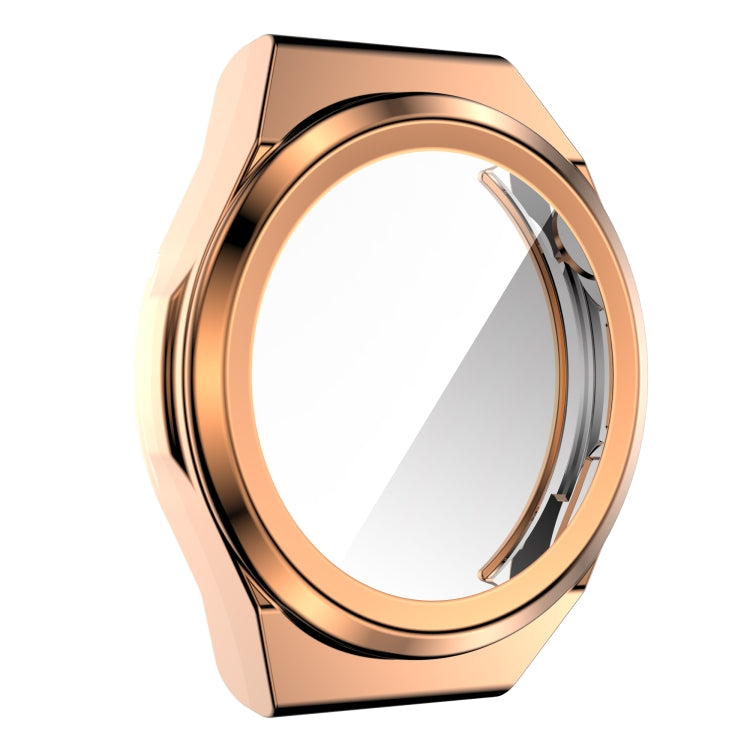 For Huawei Watch GT Runner Full Coverage TPU Electroplating Protective Case Cover(Rose Gold)