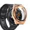 For Huawei Watch GT Runner Full Coverage TPU Electroplating Protective Case Cover(Rose Gold)