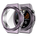 For Huawei Watch GT Runner Full Coverage TPU Electroplating Protective Case Cover(Gun Color)
