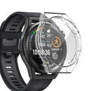 For Huawei Watch GT Runner Full Coverage TPU Electroplating Protective Case Cover(Transparent)