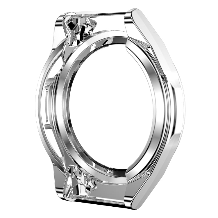 For Huawei Watch GT Runner Full Coverage TPU Electroplating Protective Case Cover(Silver)