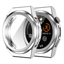 For Huawei Watch GT Runner Full Coverage TPU Electroplating Protective Case Cover(Silver)