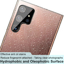 For Samsung Galaxy S22 Ultra 5G imak Integrated Rear Camera Lens Tempered Glass Film Black Version