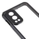 For OnePlus Nord 2 5G Full Cover Magnetic Metal Tempered Glass Phone Case(Black)