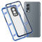 For OnePlus Nord 2 5G Full Cover Magnetic Metal Tempered Glass Phone Case(Blue)