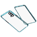 For OnePlus Nord CE 5G Full Cover Magnetic Metal Tempered Glass Phone Case(Green)