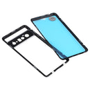 For Google Pixel 6 Pro HD Magnetic Metal Tempered Glass Phone Case(Black)