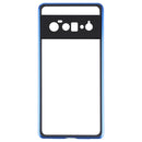 For Google Pixel 6 Pro HD Magnetic Metal Tempered Glass Phone Case(Blue)