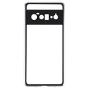 For Google Pixel 6 Pro HD Magnetic Metal Tempered Glass Phone Case(Silver)