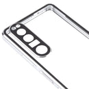 For Sony Xperia 1 III HD Magnetic Metal Tempered Glass Phone Case(Silver)