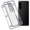 For Sony Xperia 1 III HD Magnetic Metal Tempered Glass Phone Case(Silver)
