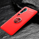 For Xiaomi Mi Note 10 / CC9 Pro Lenuo Shockproof TPU Protective Case with Invisible Holder(Red)