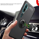 For Xiaomi Mi Note 10 / CC9 Pro Lenuo Shockproof TPU Protective Case with Invisible Holder(Red)