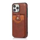 Soft Skin Leather Wallet Bag Phone Case For iPhone 13 mini(Brown)