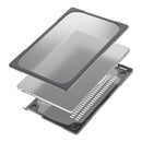TPU + PC Two Color Laptop Protective Case For MacBook Pro 14.2 inch A2442 2021(Grey)