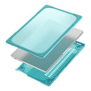 TPU + PC Two Color Laptop Protective Case For MacBook Pro 14.2 inch A2442 2021(Light Blue)