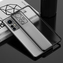 For Xiaomi 12 Electroplated Frosted Phone Case(Black)