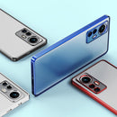 For Xiaomi 12 Electroplated Frosted Phone Case(Blue)