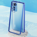 For Xiaomi 12 Electroplated Frosted Phone Case(Blue)
