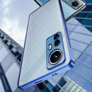 For Xiaomi 12 Electroplated Frosted Phone Case(Blue)
