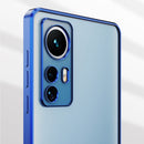For Xiaomi 12 Electroplated Frosted Phone Case(Blue)