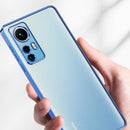For Xiaomi 12 Electroplated Frosted Phone Case(Blue)